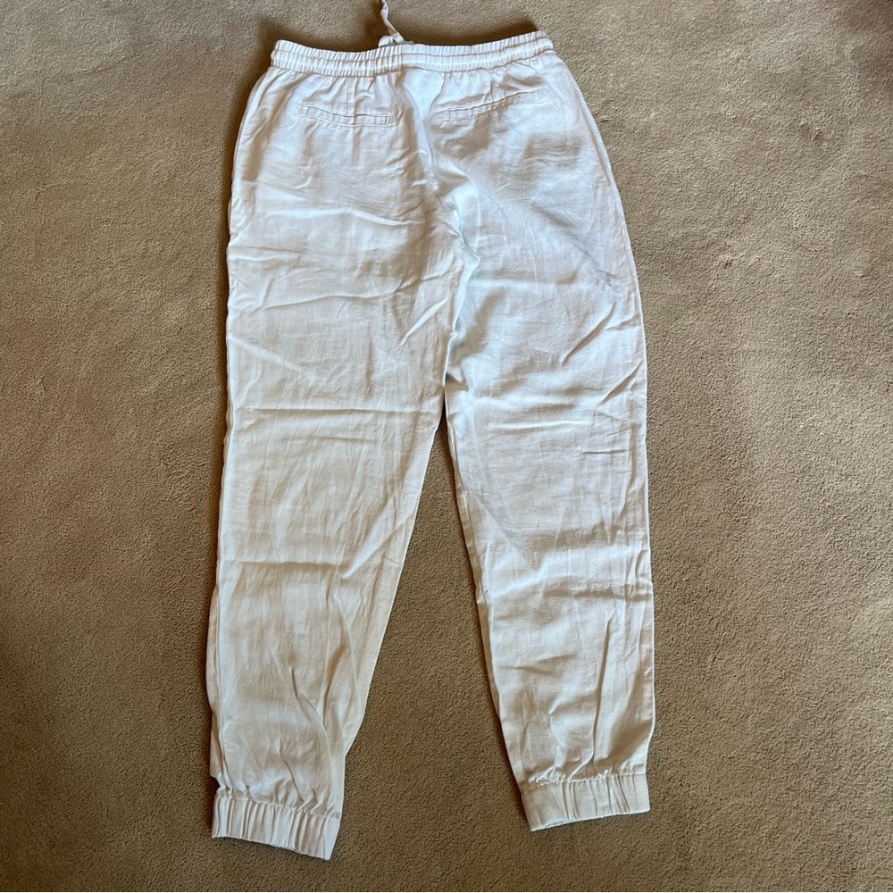 Love Tree ankle cropped linen blend pants - Picture 4 of 9
